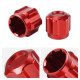Design accessories and engine covers Aluminum Air Conditioning A/C Line Caps For BMW E36/ E46/ E60/ E90/ E92/ Z4 E85 | races-shop.com