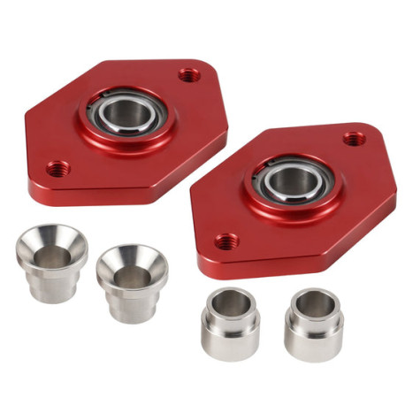 Camber Plates Uniball Aluminum Rear Lower Shock Mounts For BMW E90/ E91/ E92/ E93/ E84 X1/ E81/ E82/ E87/ E88 | races-shop.com