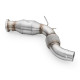 Down pipes and dump pipes Downpipe BMW F32, F33, F36 430d/dx, 435dx N57N, N57Z with silencer | races-shop.com