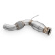 Down pipes and dump pipes Downpipe BMW F26 X4 30dx, 35dx N57N, N57Z with silencer | races-shop.com