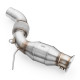 Down pipes and dump pipes Downpipe BMW E90, E91, E92, E93 325d, 330d/xd N57 +SILENCER | races-shop.com