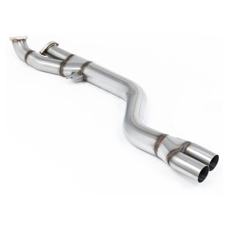 Milltek exhaust systems Milltek 4" Single mid pipe for BMW G80/G81/G82 M3 and M4 - 102mm | races-shop.com