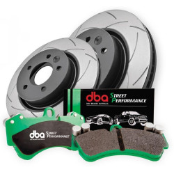 DBA Brake Kit Street Series T2 Slotted & Street Performance Brake Pads DBA600S-1520SP