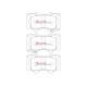 DBA brakes DBA Brake Kit Street Series T2 Slotted & Street Performance Brake Pads DBA2700S-2380SP | races-shop.com