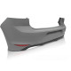 Body kit and visual accessories REAR BUMPER SPORT fits VW GOLF 7 13-17 | races-shop.com