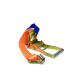 Ratchet Tie-Downs Ratchet Tie Down Strap with J Hooks 16m/5T/50mm | races-shop.com