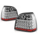 Lighting LED TAIL LIGHTS CHROME for VW GOLF 3 09.91-08.97 | races-shop.com