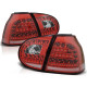 Lighting LED TAIL LIGHTS RED WHITE for VW GOLF 5 10.03-09 | races-shop.com