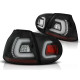 Lighting LED BAR TAIL LIGHTS BLACK for VW GOLF 5 10.03-09 | races-shop.com