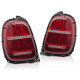Lighting LED TAIL LIGHTS RED WHITE SEQ fits MINI COOPER F55 F56 F57 14-17 6-PIN | races-shop.com