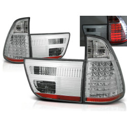 LED TAIL LIGHTS CHROME for BMW X5 E53 09.99-10.03