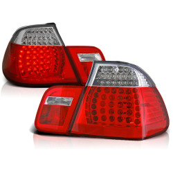 LED TAIL LIGHTS RED WHITE fits BMW E46 05.98-08.01 SEDAN