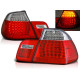 Lighting LED TAIL LIGHTS RED WHITE fits BMW E46 05.98-08.01 SEDAN | races-shop.com