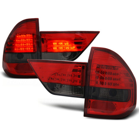 Lighting LED TAIL LIGHTS RED SMOKE for BMW X3 E83 01.04-06 | races-shop.com