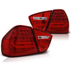 LED BAR TAIL LIGHTS RED for BMW E90 03.05-08.08