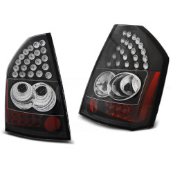 LED TAIL IGHTS CHRYSLER 300C/300 08-10 BLACK LED