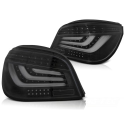 LED BAR TAIL LIGHTS BLACK fits BMW E60 07.03-02.07