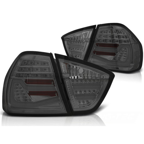 Lighting LED BAR TAIL LIGHTS SMOKE fits BMW E90 03.05-08.08 | races-shop.com