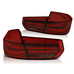 LED BAR TAIL LIGHTS RED fits BMW F30 11-15