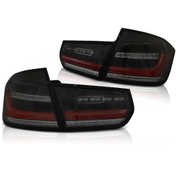 LED BAR SEQ TAIL LIGHTS BLACK SMOKE fits BMW F30 11-18