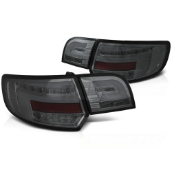 LED BAR TAIL LIGHTS SMOKE SEQ fits AUDI A3 8P 5D 08-12