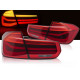 Lighting LED BAR SEQ TAIL LIGHTS RED fits BMW F30 11-18 | races-shop.com