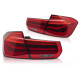 Lighting LED BAR SEQ TAIL LIGHTS RED fits BMW F30 11-18 | races-shop.com