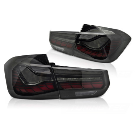Lighting OLED TAIL LIGHTS SMOKE fits BMW F30 11-18 | races-shop.com