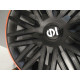 Outlet SPARCO wheel covers BERGAMO - 15" (Black/Red) DAMAGED | races-shop.com