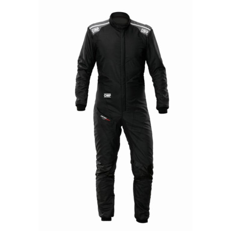 Suits FIA racing suit OMP ONE EVO Air, black/grey | races-shop.com