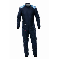 FIA race suit OMP ONE EVO Air, navy blue/cool blue