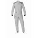 FIA racing suit OMP ONE EVO Air, silver/grey