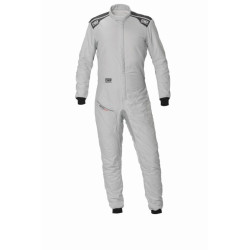 FIA racing suit OMP ONE EVO Air, silver/grey