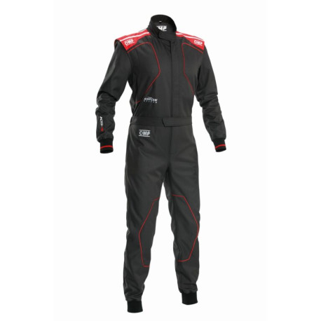 Suits Race suit OMP KS-4 my2026, black/red | races-shop.com