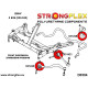 Outlet STRONGFLEX - 031420B: Front lower tie bar to chassis bush 58mm INCOMPLETE | races-shop.com