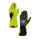 Race gloves OMP KS-3 my2026 (external seams), yellow/black