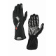 Race gloves OMP KS-3 my2026 (external seams), black