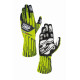 Race gloves OMP KS-4 ART my2026 (internal seams), fluo yellow/black