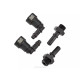 Plastic fittings for hoses RYCO fuel water separator accessory 9.89 quick connector set - m16 twin pack RFA233 | races-shop.com