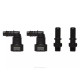 Plastic fittings for hoses Ryco Quick Connector Set – 1/4" NPT to 12 mm fuel hose RFA226 | races-shop.com