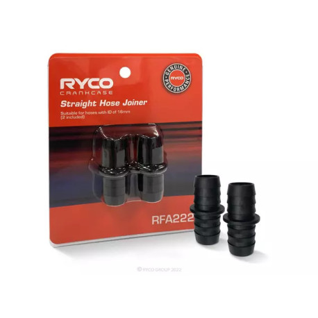 Plastic fittings for hoses RYCO hose joiners 16mm RFA222 | races-shop.com
