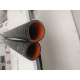 Outlet Silicone FLEX hose straight - 51mm (2,00"), price for 1m DAMAGED | races-shop.com
