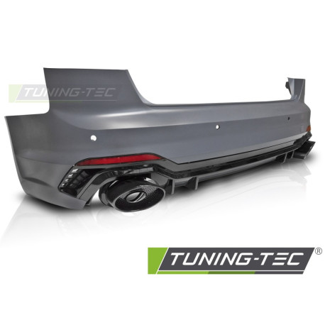 Body kit and visual accessories REAR BUMPER SPORT PDC fits AUDI A4 B9 15-19 | races-shop.com