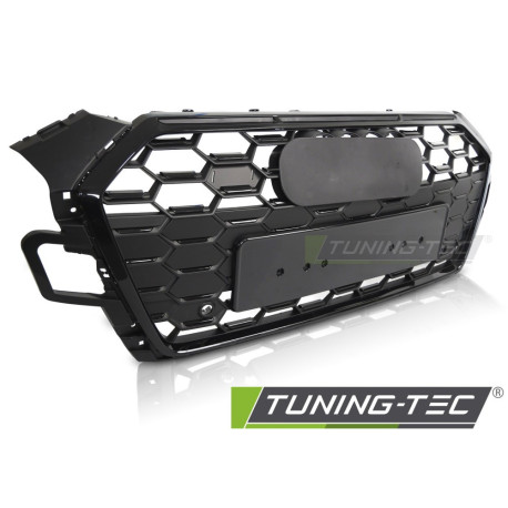 Body kit and visual accessories GRILLE SPORT GLOSSY BLACK PDC fits AUDI A5 F5 19-23 | races-shop.com