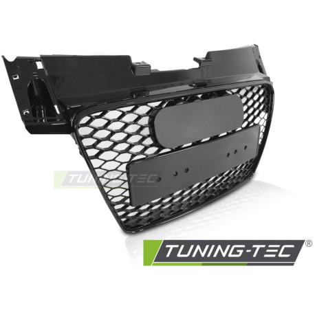 Body kit and visual accessories GRILLE SPORT STYLE GLOSSY BLACK fits AUDI TT 8J 06-14 | races-shop.com