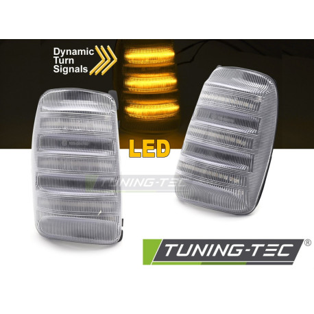 Lighting SIDE DIRECTION IN THE MIRROR WHITE LED SEQ fits FORD TRANSIT 13- | races-shop.com