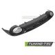 Body kit and visual accessories DIFFUSOR TWIN OUTLET GLOSSY BLACK SPORT STYLE fits AUDI A6 C7 14-18 | races-shop.com