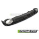 Body kit and visual accessories DIFFUSOR TWIN OUTLET GLOSSY BLACK SPORT STYLE fits AUDI A6 C7 11-14 | races-shop.com