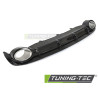 DIFFUSOR TWIN OUTLET GLOSSY BLACK SPORT STYLE fits AUDI A6 C7 11-14