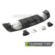 Body kit and visual accessories DIFFUSOR TWIN OUTLET GLOSSY BLACK SPORT STYLE fits AUDI TT 8S 14-18 | races-shop.com